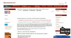 Desktop Screenshot of mbanotesindia.com